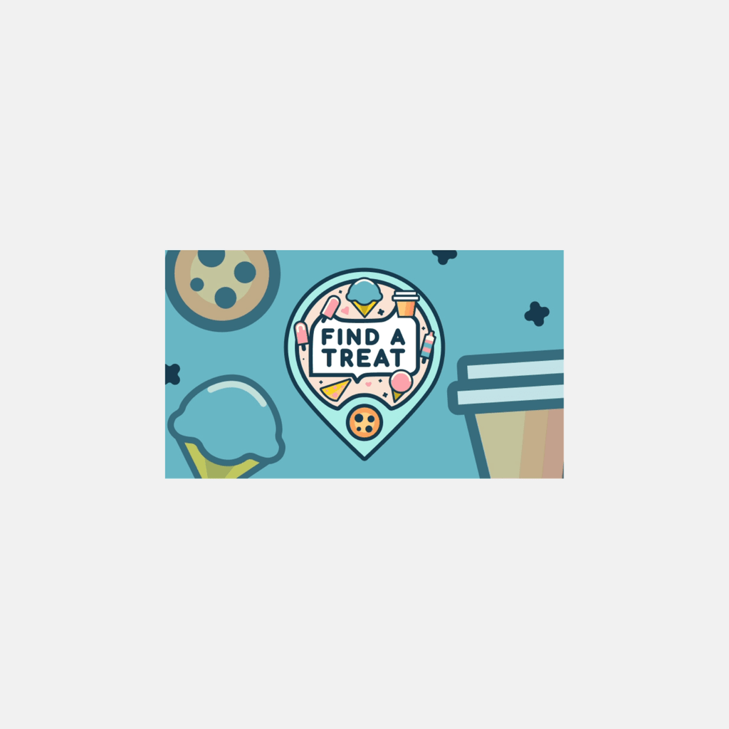 Find A Treat 50 Bubblegum Blue Promo Cards